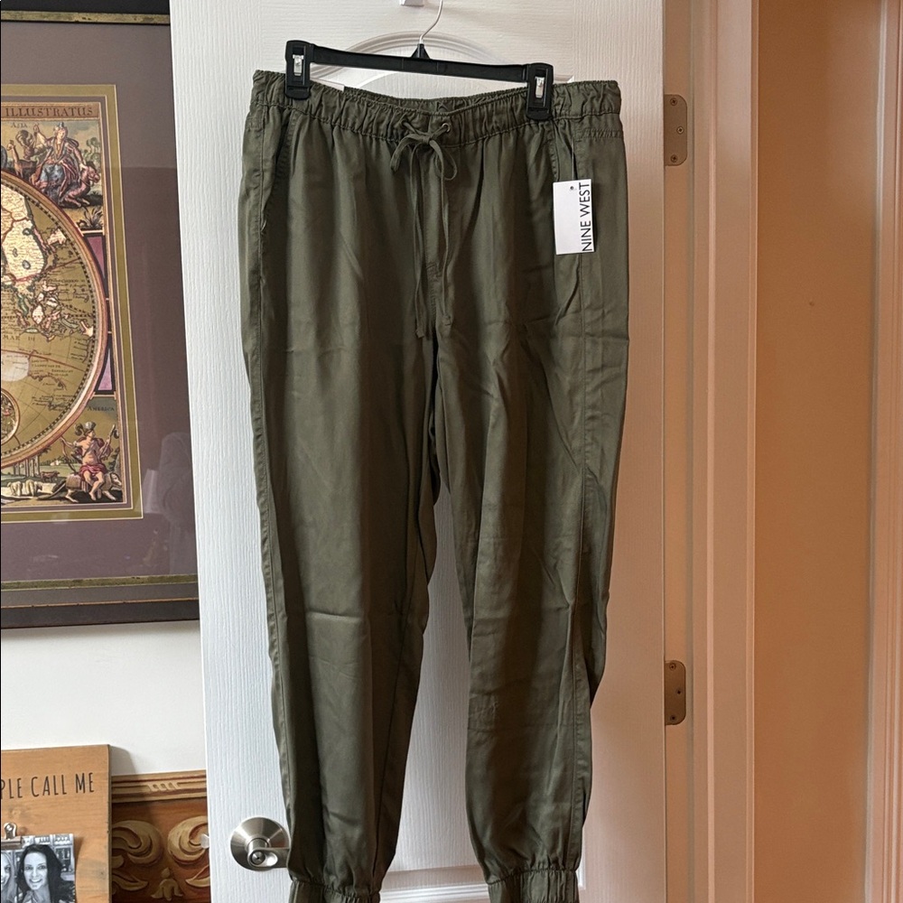 Olive Green Women’s Jogger Pants
